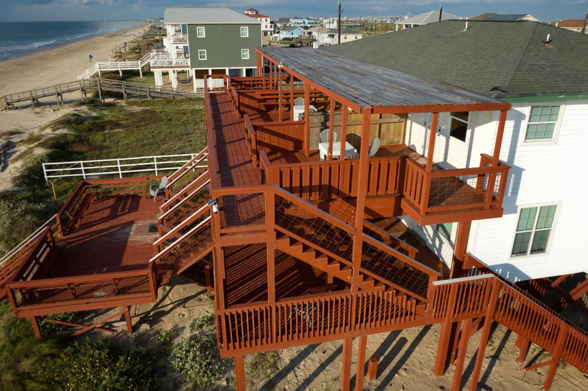 Unobstructed Oceanfront Seagull Unit 3 Beach Pad! Villa Surfside Beach Esterno foto